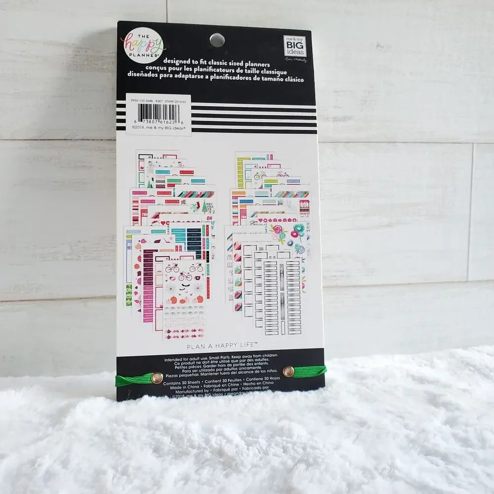The Happy Planner Student Sticker Sheets Read Description